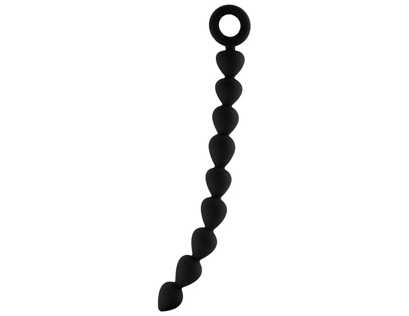 BEAD Chain Anal Beads w/ Handle - Black