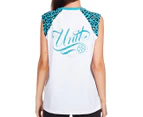 Unit Women's Cheater Muscle Tee - White