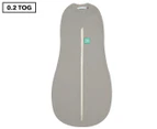 ergoPouch ergoCocoon 0-3 Months 0.2 Tog Baby Swaddle Sleeping Bag - Grey Paint