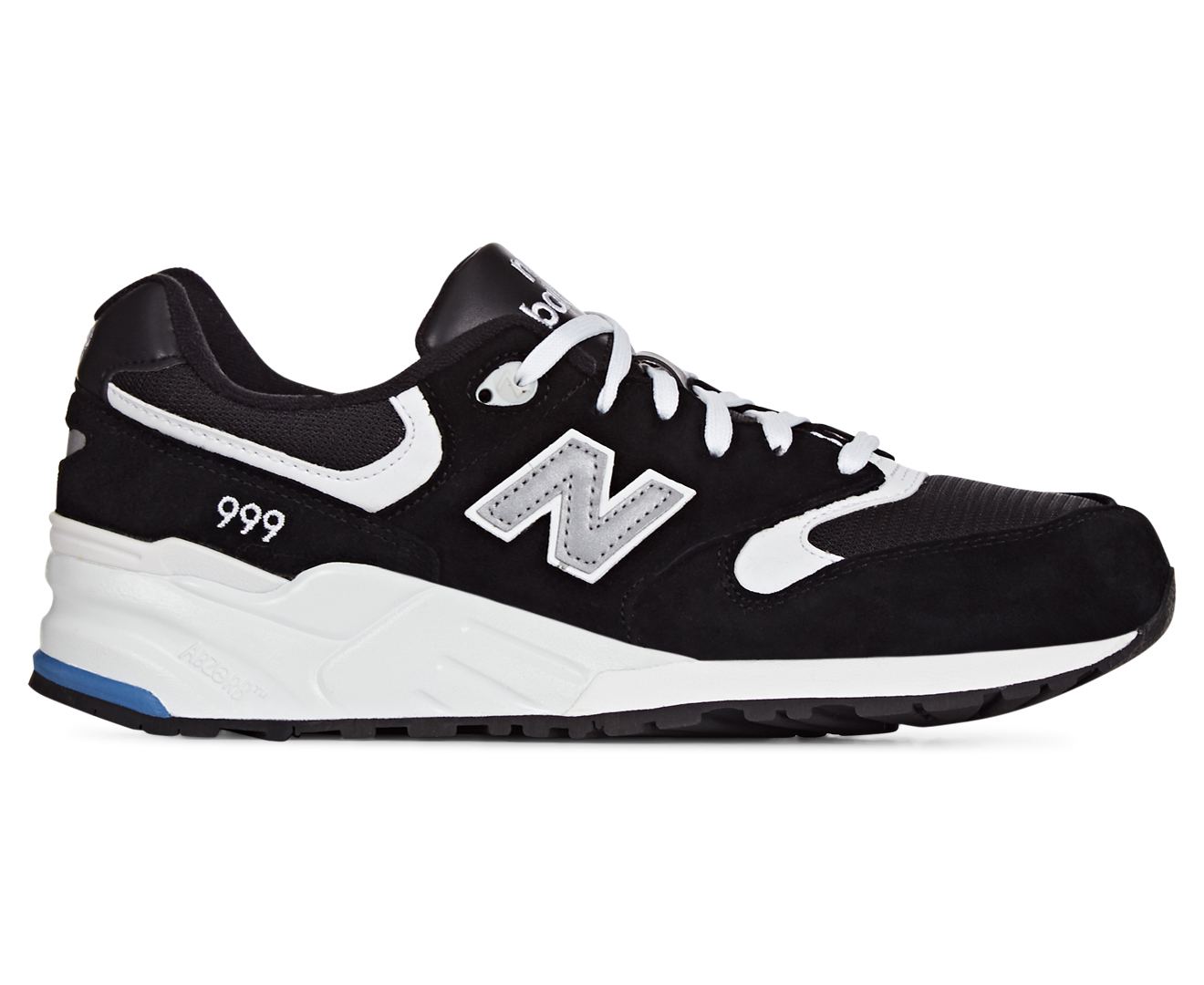 New Balance Men's 999 Sneaker - Black/White | Catch.com.au