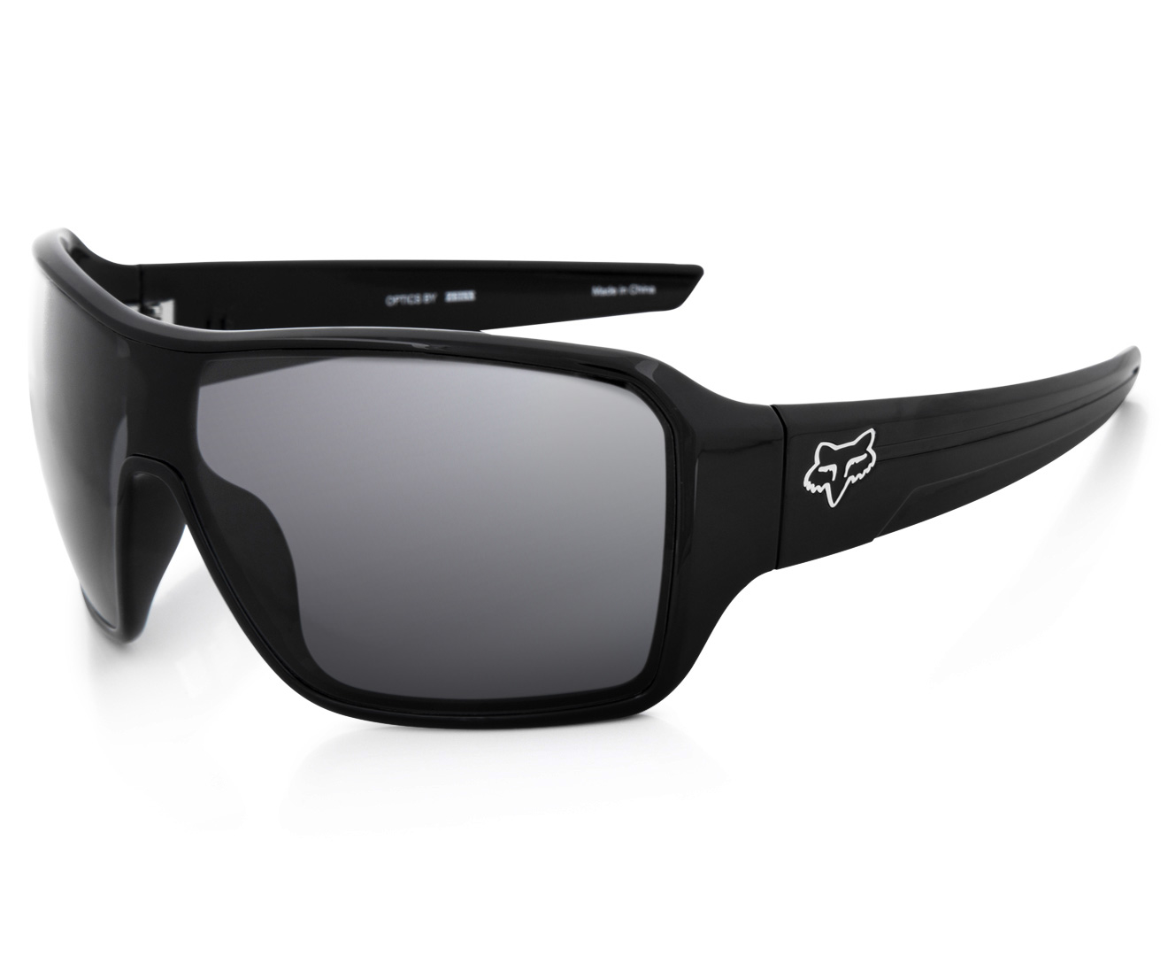 Fox Men’s The Super Duncan Sunglasses - Polished Black/Grey | Catch.com.au