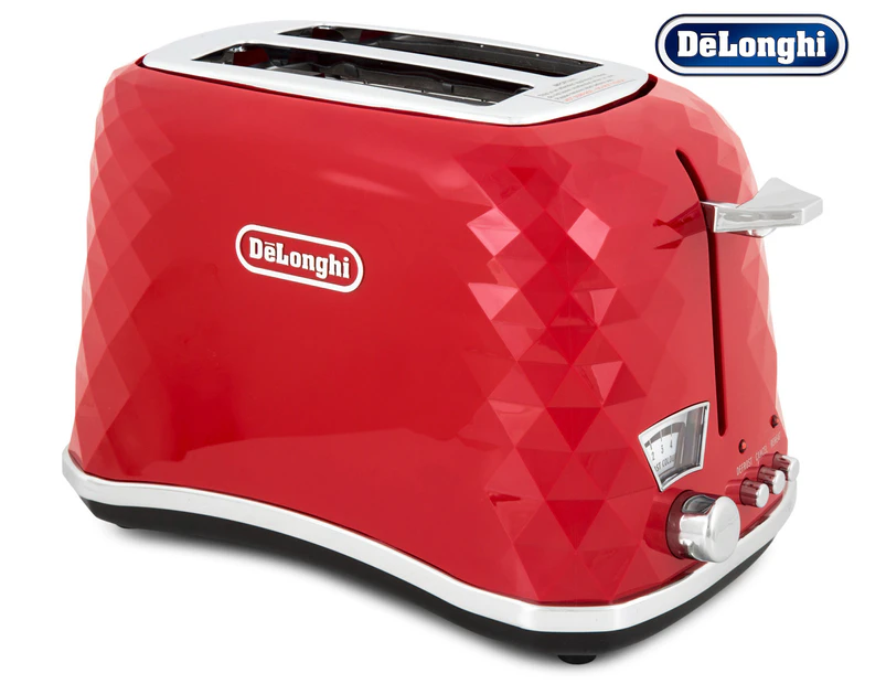 DéLonghi Brillante 2-Slice Toaster - Red