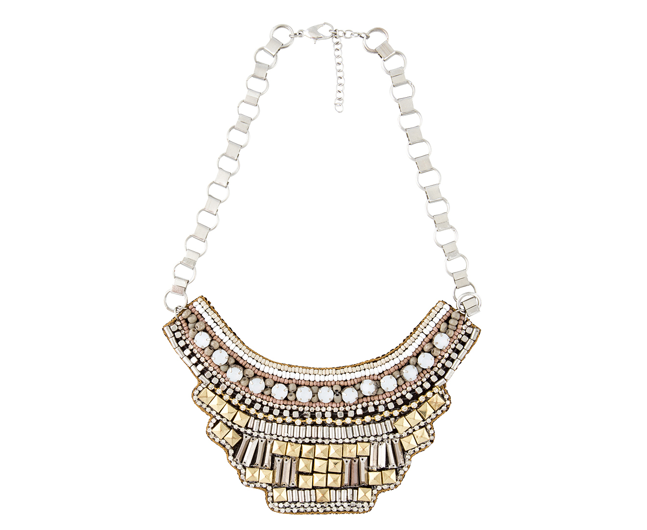 Barcs Beaded Luxe Necklace - Multi | Catch.com.au