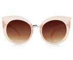 Quay Australia Women's Dream Of Me Sunglasses - Beige/Brown