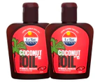2 x Le Tan Coconut Oil SPF15 Sunscreen 125mL
