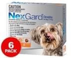 NexGard Flea & Tick Control Chews for Small Dogs 2-4kg 6pk 1