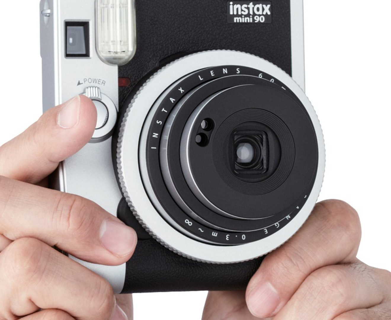 Fujifilm instax mini 90 neo classic black catch au