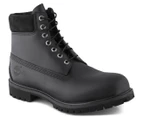 Timberland Men's 6" Premium Waterproof Boot - Black Smooth