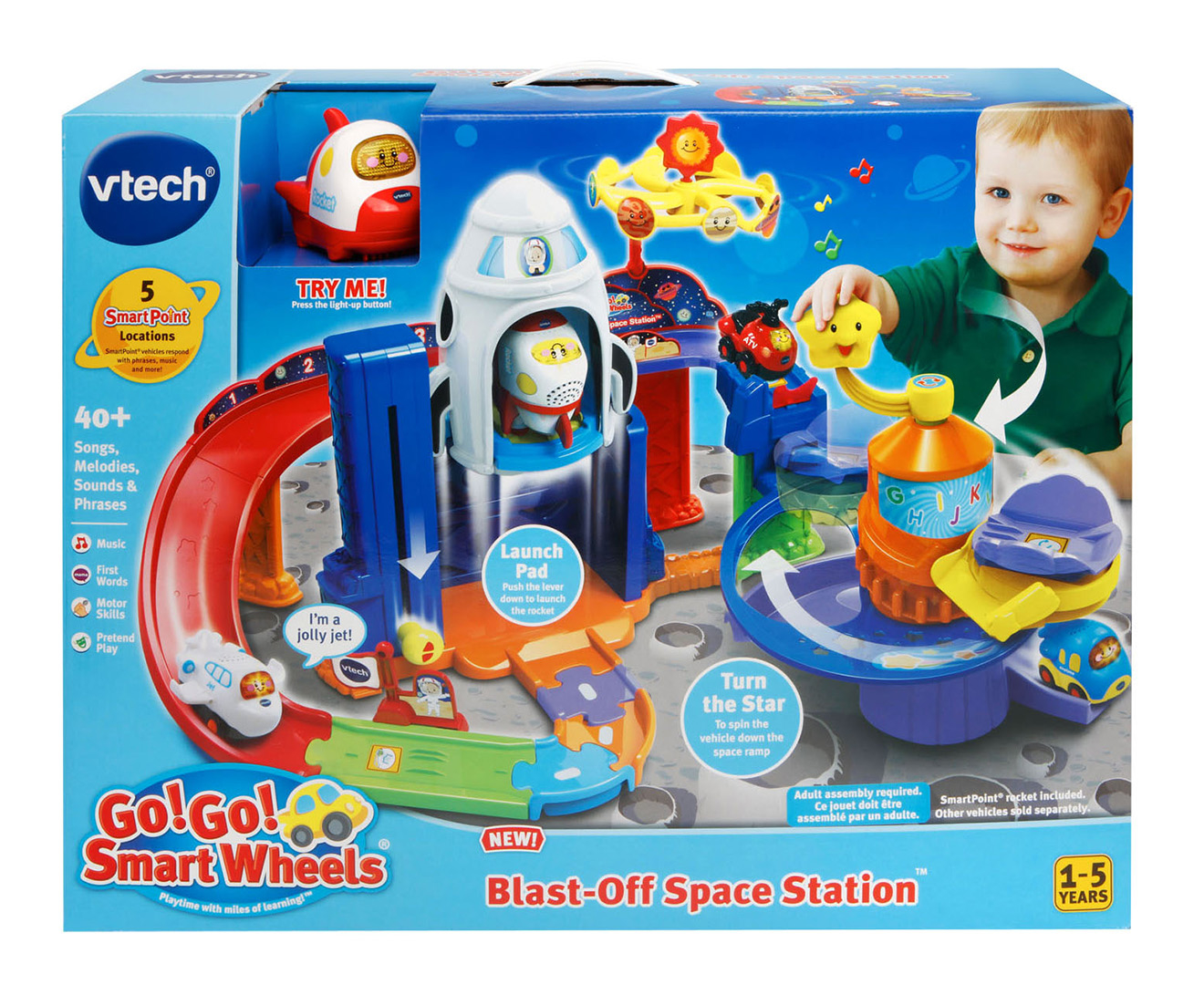 VTech Toot-Toot Drivers Blast Off Space Station Playset | eBay