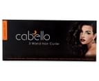 Cabello 3 Wand Hair Curler - Black C3WHC207 6