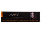 Cabello Titanium Flat Iron - Black CLFI037