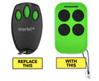 Auto Openers Active Series Merlin Security+ Garage Door Remote - Green