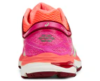 ASICS Women's GEL-Cumulus 17 Shoe - Pink Glow/Pistachio/Flash Coral