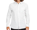 Nixon Men's Marquez Long Sleeve Shirt - White