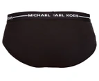 Michael Kors Ultimate Cotton Stretch Brief 3-Pack - Black