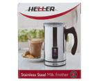 Heller Stainless Steel Milk Frother - Silver/Black