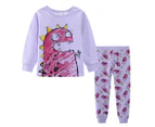 Tweet Twoo Baby/Toddler 2Pc Monster Pyjama Set - Lilac