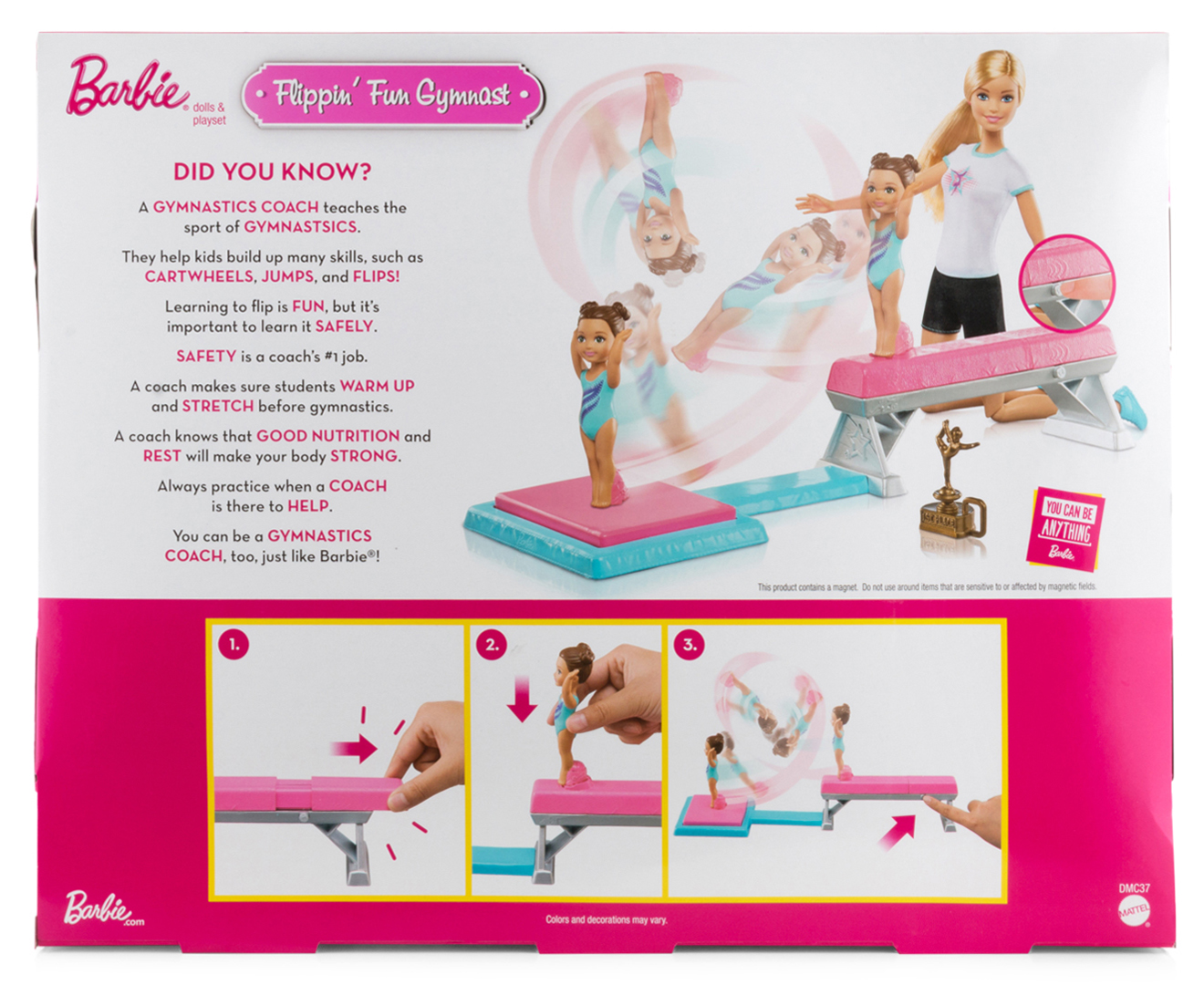 barbie flippin fun gymnast
