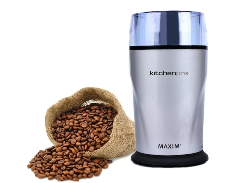 Kitchenpro Maxim Coffee & Spice Grinder - Silver/Black