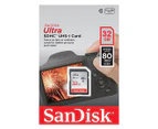 SanDisk Ultra 32GB SDHC Class 10 Card