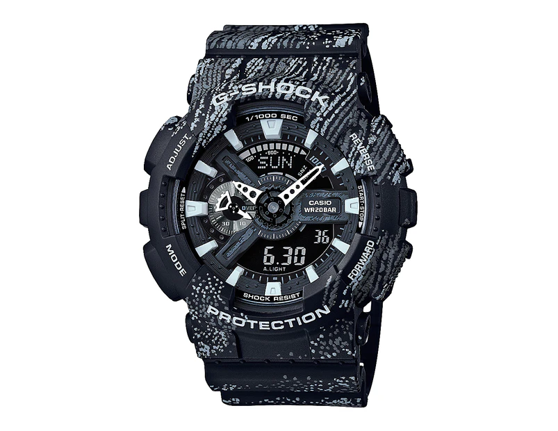 Casio G-Shock Men's 55mm GA110TX-1A Digital Chrono Watch - Black/Grey