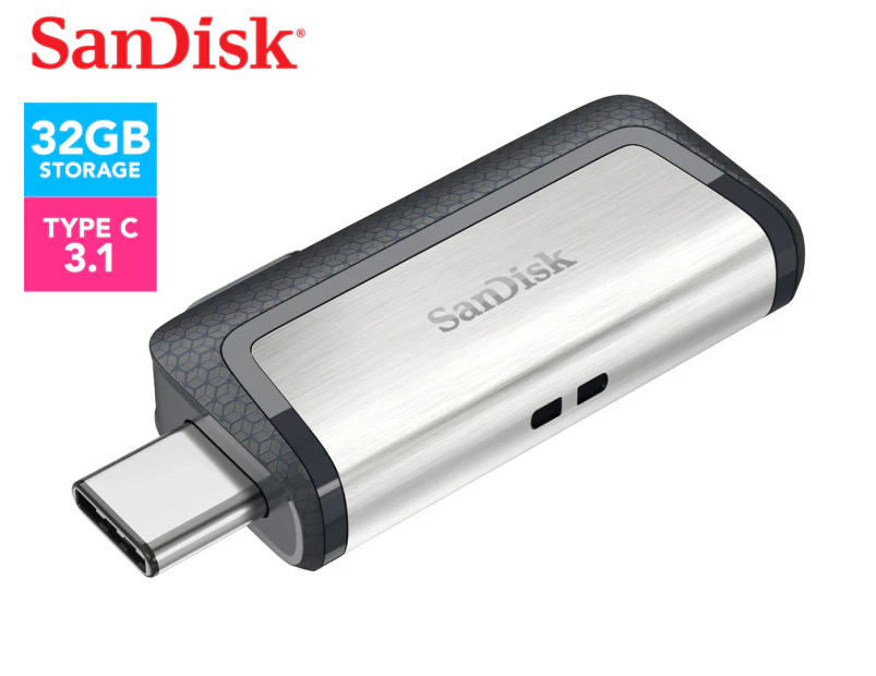 SanDisk Ultra 32GB Dual USB Drive Type-C 3.1