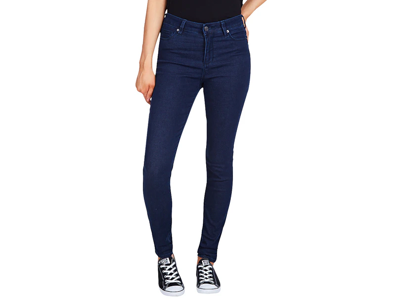 Riders by Lee Women's Mid Super Skinny Jeans - Boundary Blue