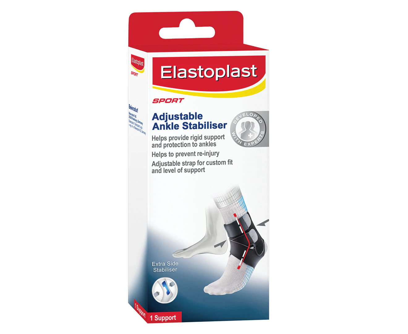 Elastoplast Adjustable Ankle Stabiliser