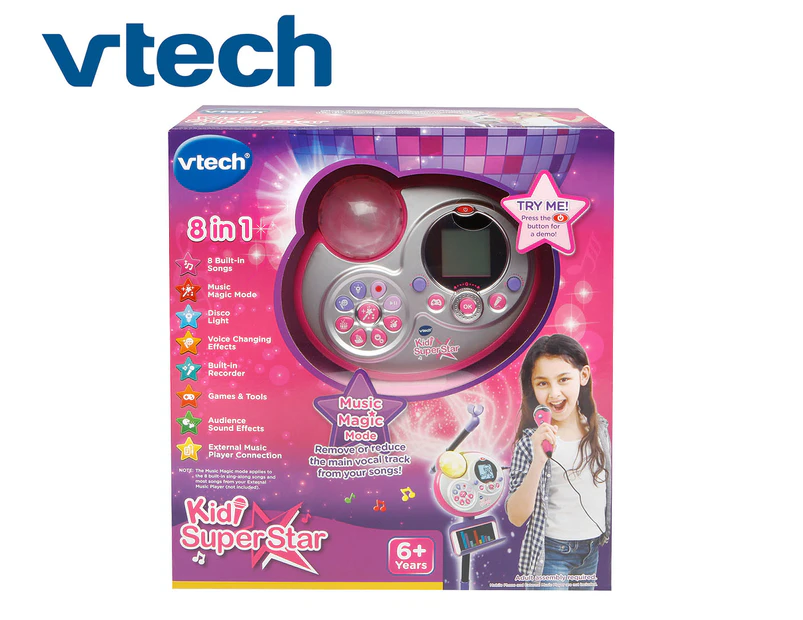 Vtech Kidi Superstar Microphone & Studio