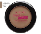 Australis Fresh & Flawless Pressed Powder 12g - Medium Tan