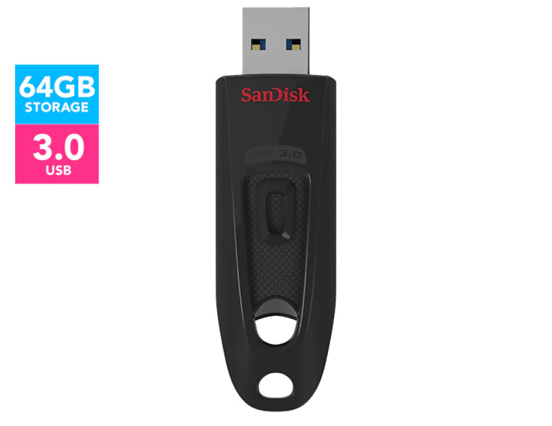 SanDisk Ultra 64GB USB 3.0 Flash Drive