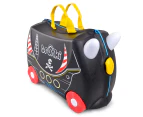 Trunki Kids' 46x32cm Pedro Pirate Carriage Ride-On Luggage/Suitcase - Black