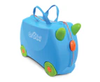 Trunki Kids' 46x32cm Terrance Carriage Ride-On Suitcase - Blue