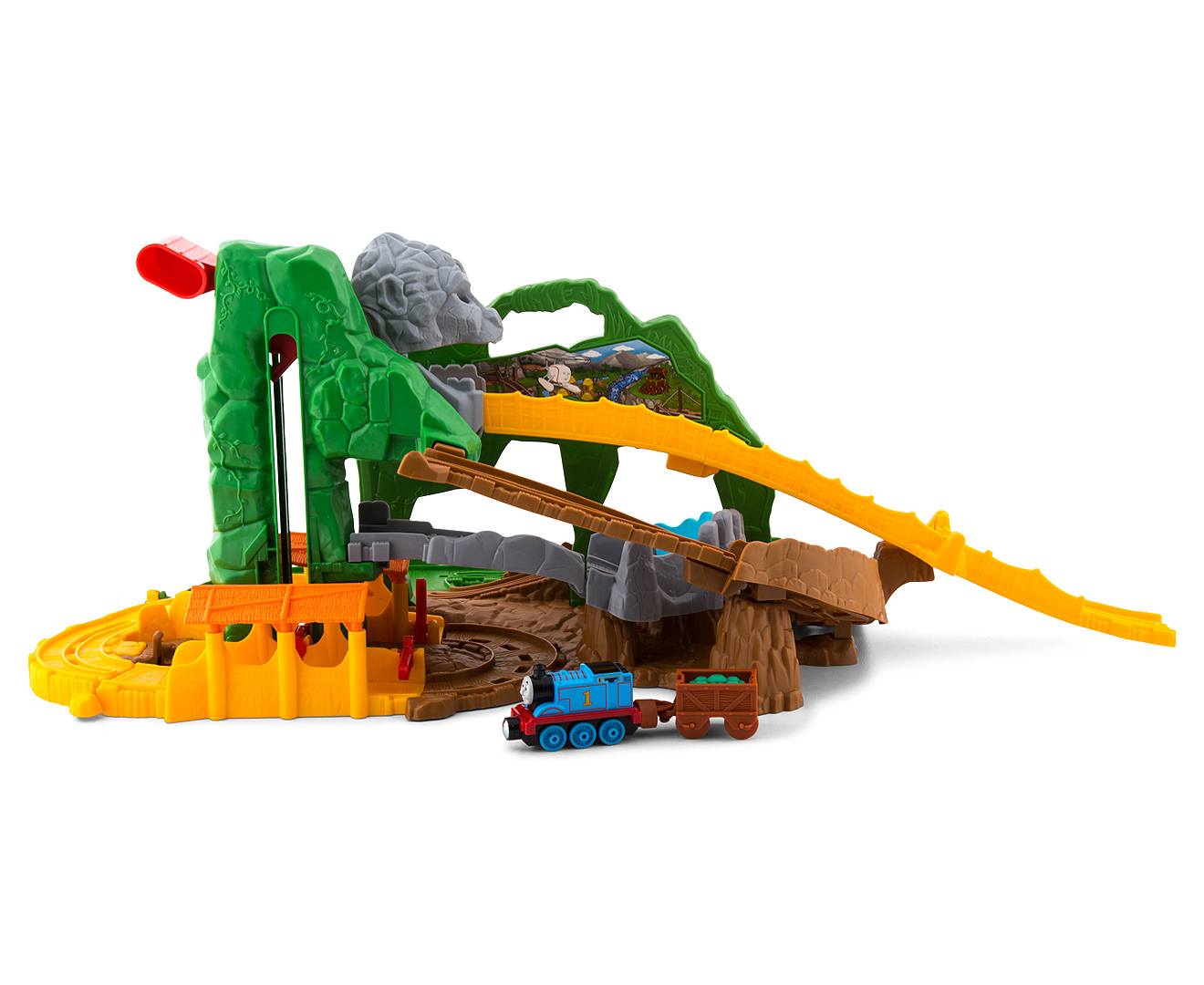 Fisher-Price Thomas & Friends Take-N-Play Jungle Quest Portable Track ...