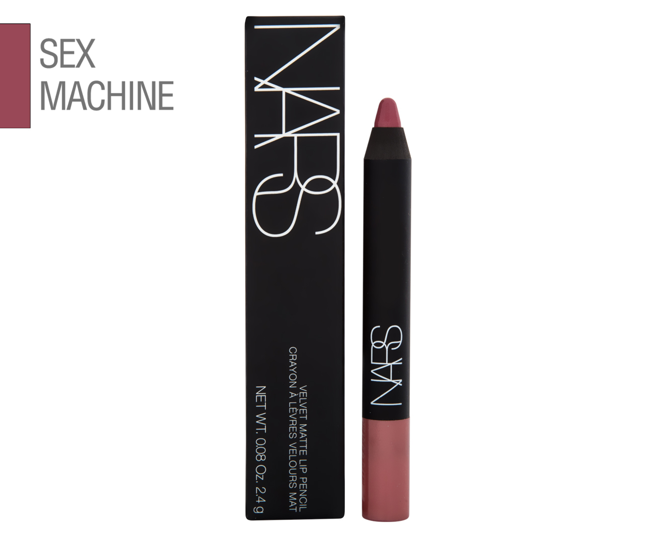 Nars Velvet Matte Lip Pencil 24g Sex Machine Au 