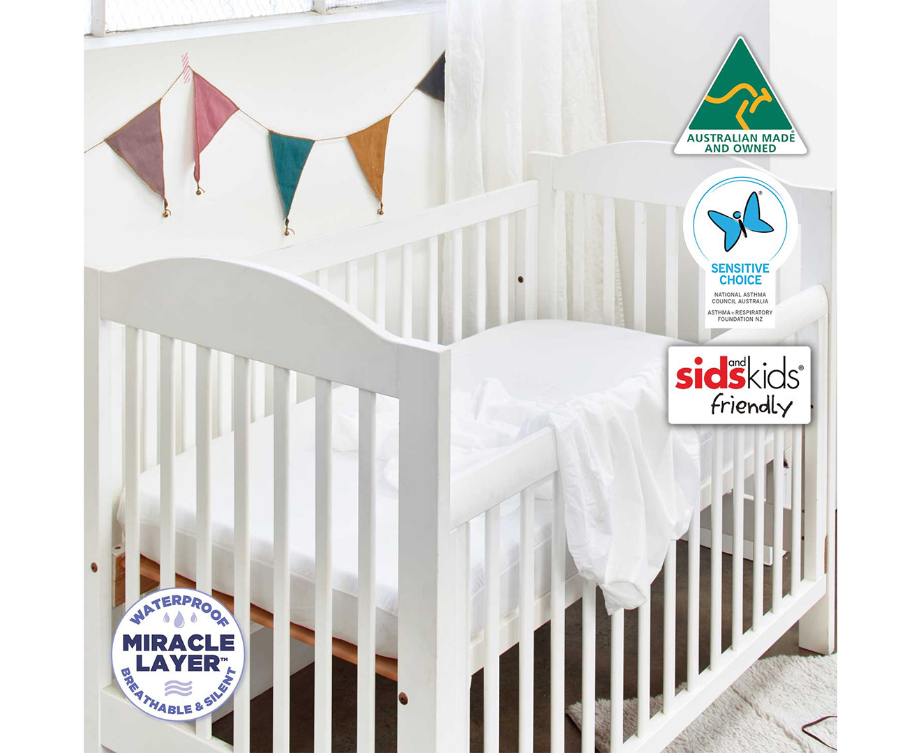 waterproof cot mattress protector nz