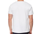 Polo Ralph Lauren Men's V-Neck Tee / T-Shirt / Tshirt - White