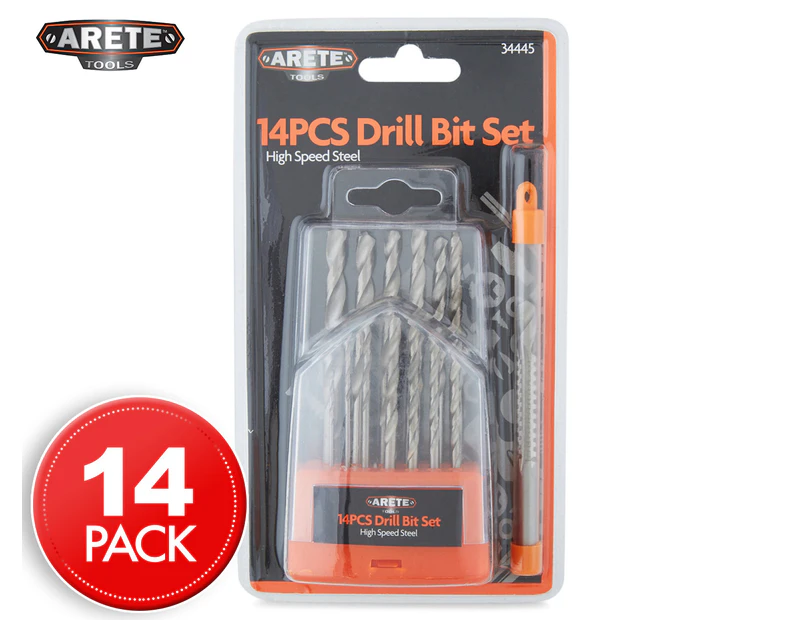 Arete 14-Piece Drill Bit Set