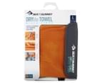 Sea To Summit Large Drylite Microfibre Towel - Orange 1