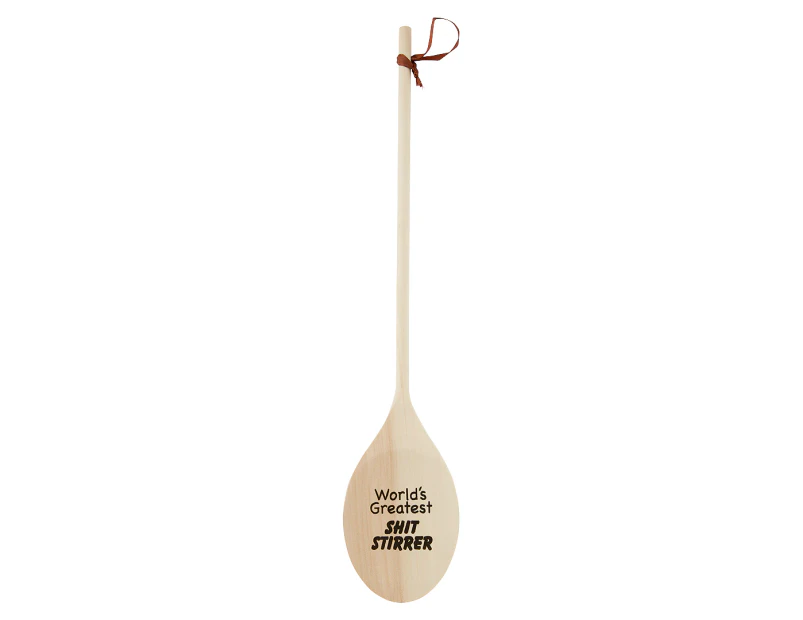 World's Greatest Sh*t Stirrer Spanking Wooden Spoon