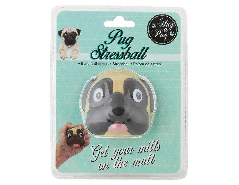 Pug Stressball - Multi