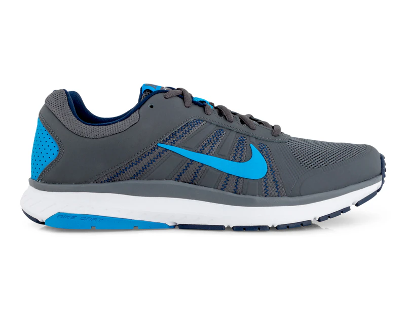 Nike Men's Dart 12 Shoe - Dark Grey/Photo Blue