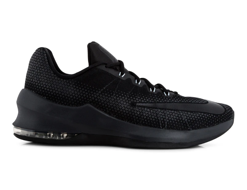 Nike Men's Air Max Infuriate Low Basketball Shoe - Black/Anthracite