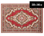 Rug Culture 330x240cm Traditional Medallion Rug - Red