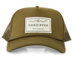 VonZipper Sea Snakes Trucker Hat - Military