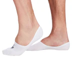Polo Ralph Lauren Men's US Size 10-13 Dress Liners w/ Non-Slip Heel Sock 3-Pack - White