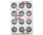 KitchenAid Non-Stick 12-Cavity Mini Muffin Pan 2-Pack