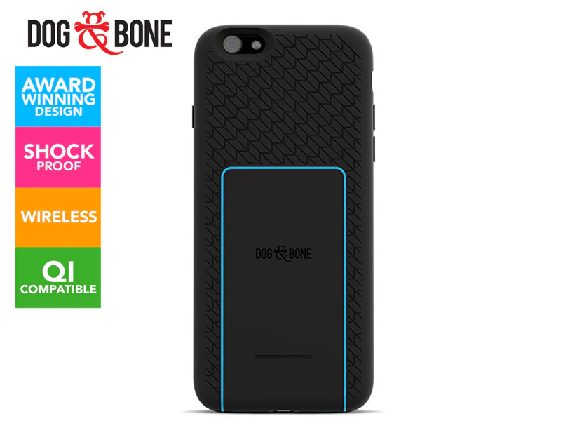 Dog & Bone Backbone iPhone 6S/6 Wireless Charging Case - Tread Blue