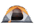 Coleman Instant Dome 5-Person Camping Tent - Orange/Grey