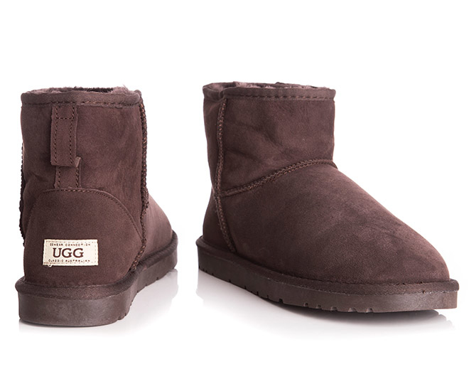mini uggs chocolate brown